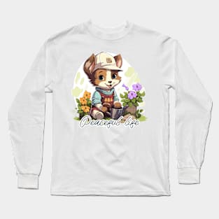 Peaceful life Long Sleeve T-Shirt